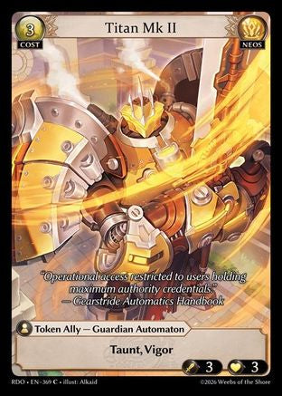 Titan Mk II (369) - Radiant Origins Foil