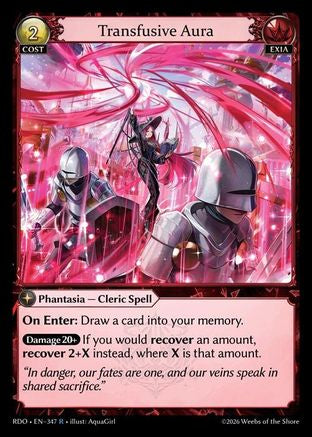 Transfusive Aura (347) - Radiant Origins Foil