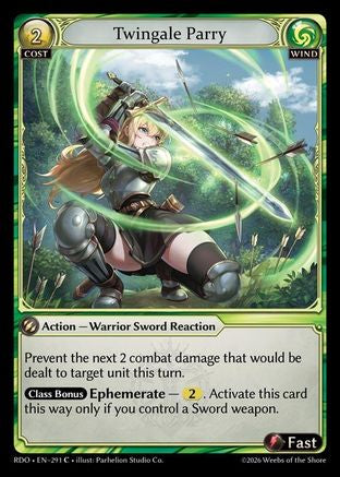 Twingale Parry (291) - Radiant Origins Foil