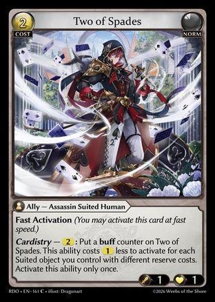 Two of Spades (161) - Radiant Origins