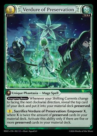 Verdure of Preservation (392) - Radiant Origins