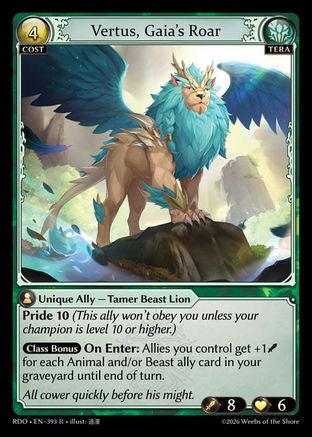 Vertus, Gaia's Roar (393) - Radiant Origins