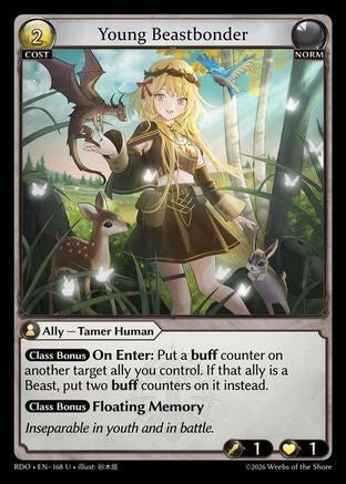 Young Beastbonder (168) - Radiant Origins