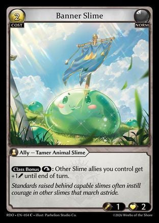 Banner Slime (Curio Foil) (054) - Radiant Origins Foil
