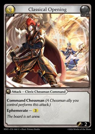 Classical Opening (Curio Foil) (064) - Radiant Origins Foil