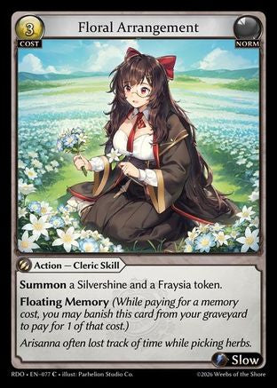 Floral Arrangement (Curio Foil) (077) - Radiant Origins Foil