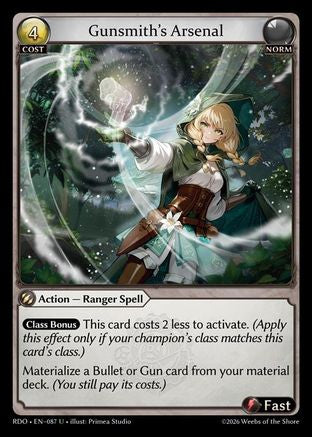 Gunsmith's Arsenal (Curio Foil) (087) - Radiant Origins Foil