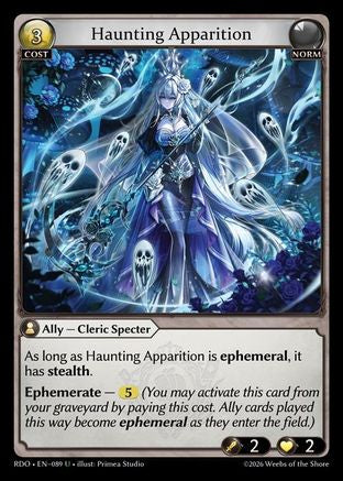 Haunting Apparition (Curio Foil) (089) - Radiant Origins Foil