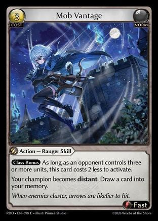 Mob Vantage (Curio Foil) (098) - Radiant Origins Foil
