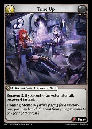 Tune Up (Curio Foil) (159) - Radiant Origins Foil