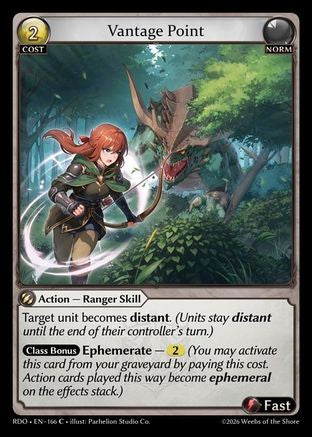 Vantage Point (Curio Foil) (166) - Radiant Origins Foil
