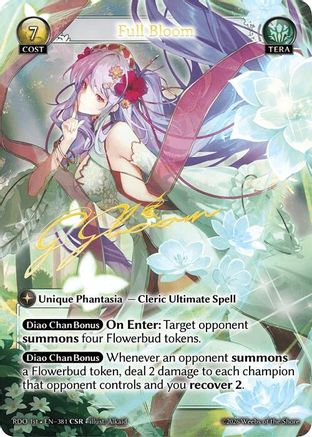 Full Bloom (CSR) (381) - Radiant Origins Foil