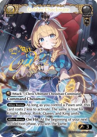 Golden Checkmate (CSR) (85) - Radiant Origins Foil