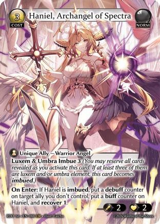 Haniel, Archangel of Spectra (88) - Radiant Origins Foil