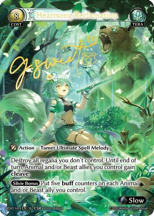 Heartsong Reclamation (CSR) (382) - Radiant Origins Foil
