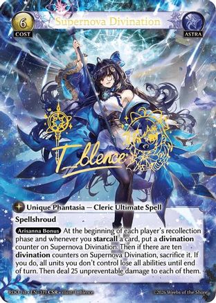 Supernova Divination (CSR) (319) - Radiant Origins Foil