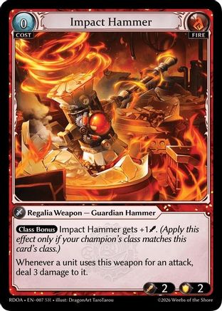 Impact Hammer (007) - Radiant Origins Foil