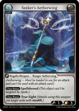 Seeker's Aetherwing (016) - Radiant Origins Foil