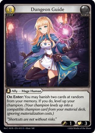 Dungeon Guide (015) - Mordred Re Collection Aurelian Regent