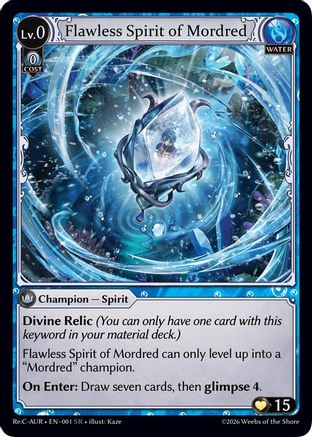 Flawless Spirit of Mordred (001) - Mordred Re Collection Aurelian Regent