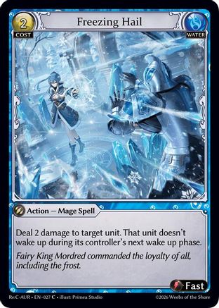 Freezing Hail (027) - Mordred Re Collection Aurelian Regent
