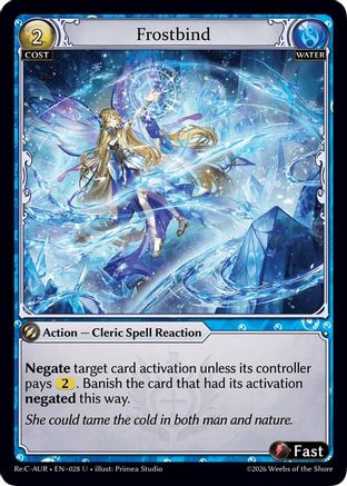 Frostbind (028) - Mordred Re Collection Aurelian Regent