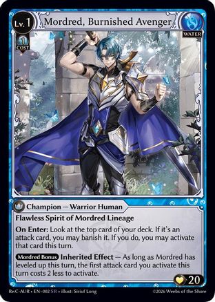 Mordred, Burnished Avenger (002) - Mordred Re Collection Aurelian Regent