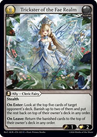 Trickster of the Fae Realm (023) - Mordred Re Collection Aurelian Regent