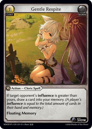 Gentle Respite (011) - Radiant Origins Event Pack Foil