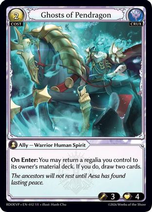 Ghosts of Pendragon (012) - Radiant Origins Event Pack