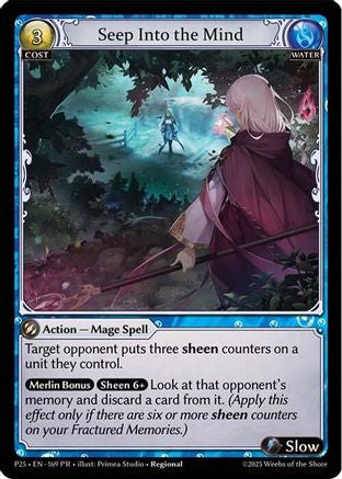 Seep Into the Mind (169) - Promotional Cards Foil