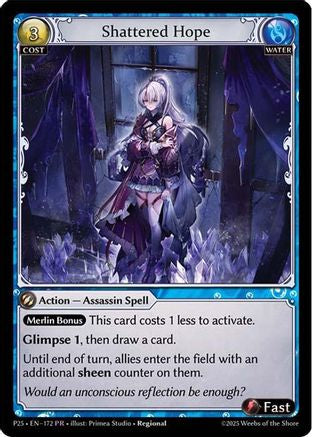 Shattered Hope (172) - Promotional Cards Foil
