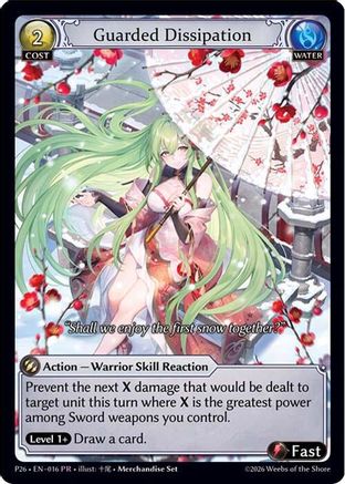 Guarded Dissipation (016) - Promotional Cards