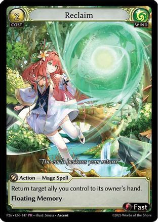 Reclaim (147) (147) - Promotional Cards