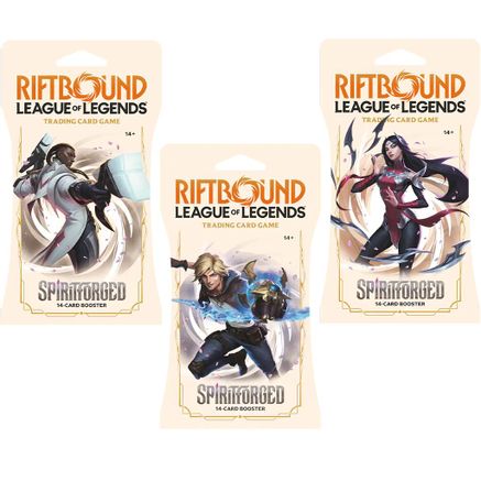 Spiritforged - Sleeved Booster Pack Art Bundle [Set of 3]