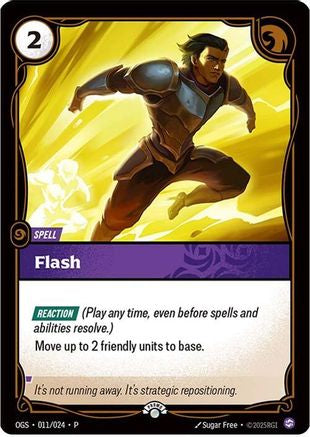 Flash (011/024) - Riftbound Organized Play Promotional Cards