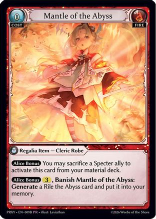 Mantle of the Abyss (009B) (009B) - Proxias Vault