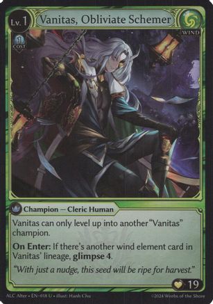 Vanitas, Obliviate Schemer (018) - Alchemical Revolution Alter Edition Foil