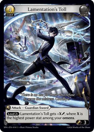 Lamentation's Toll (014) - Supporter Pack 4