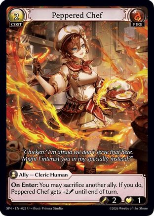 Peppered Chef (022) - Supporter Pack 4