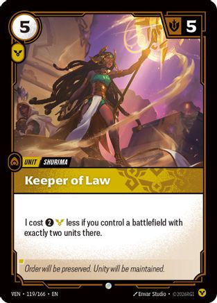 Keeper of Law (119/166) - Vendetta