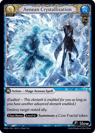 Aenean Crystallization (140) - asphodelparadise Foil