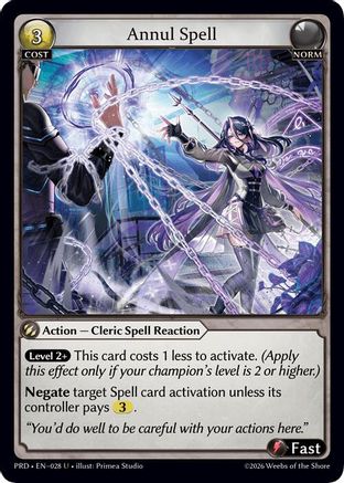 Annul Spell (028) - asphodelparadise