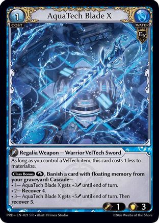 AquaTech Blade X (021) - asphodelparadise Foil