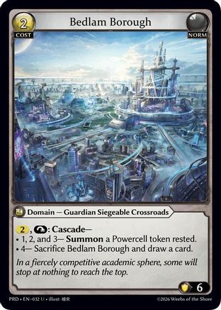 Bedlam Borough (032) - asphodelparadise Foil