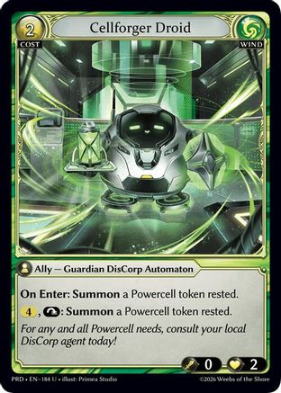 Cellforger Droid (184) - asphodelparadise Foil