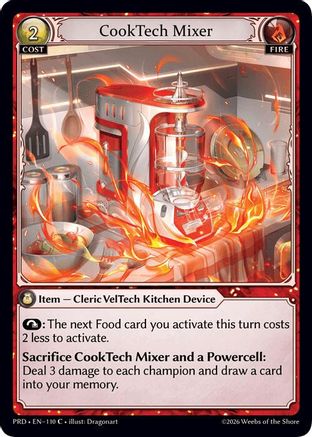 CookTech Mixer (110) - asphodelparadise Foil