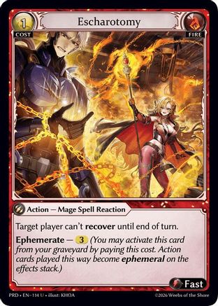 Escharotomy (114) - asphodelparadise Foil