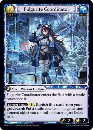 Fulgurite Coordinator (213) - asphodelparadise Foil
