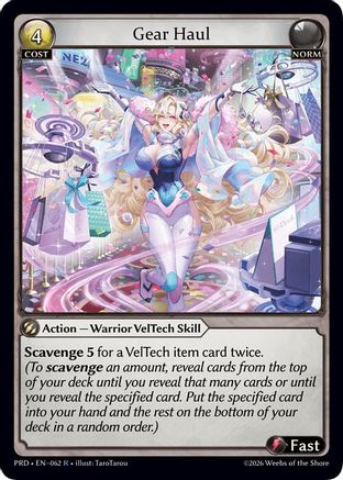 Gear Haul (062) - asphodelparadise Foil